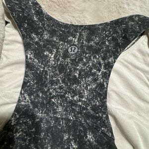 lululemon athletica Women's Tank Top - Black and White Print